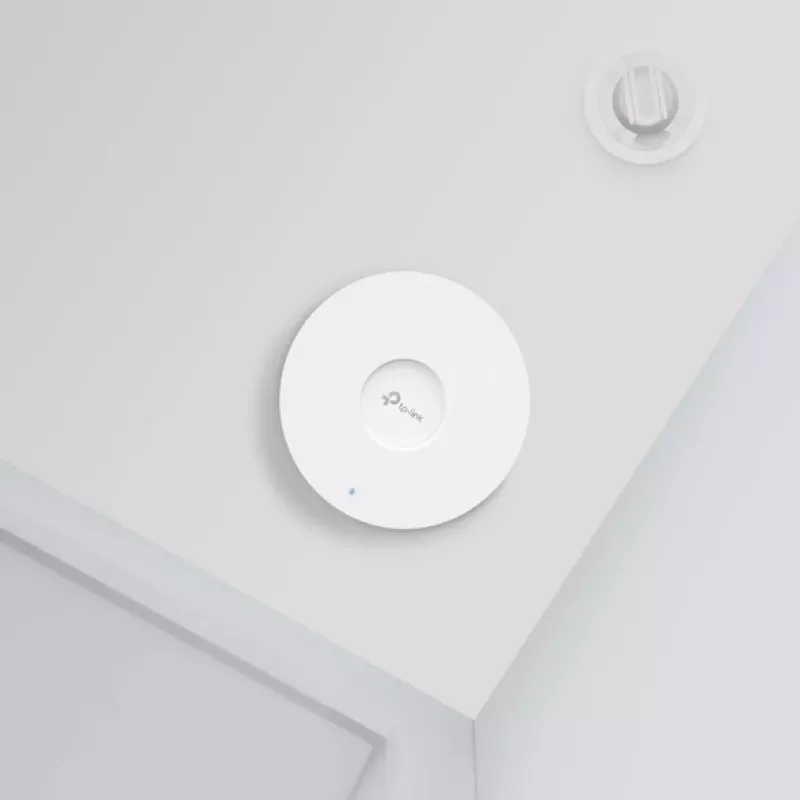 TP-Link Omada AX3000 stropný WiFi 6 access point, 2,4 GHz, 5 GHz, 2976 Mbit/s, HTTPS, SNMP, SNMPv2, SNMPv3, SSH, WPA, WPA2, WPA3, 10/100/1000 Mbit/s