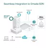 TP-Link Omada AX3000 stropný WiFi 6 access point, 2,4 GHz, 5 GHz, 2976 Mbit/s, HTTPS, SNMP, SNMPv2, SNMPv3, SSH, WPA, WPA2, WPA3, 10/100/1000 Mbit/s