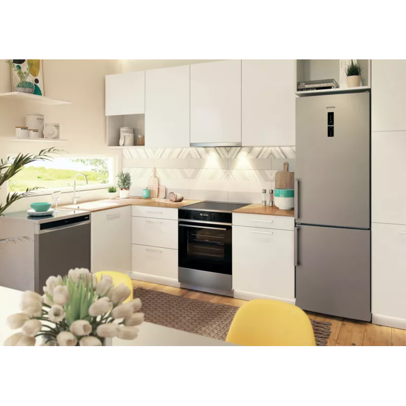 Vstavaný digestor Gorenje TH62E3X, hliníkový filter, hlučnosť: stredná