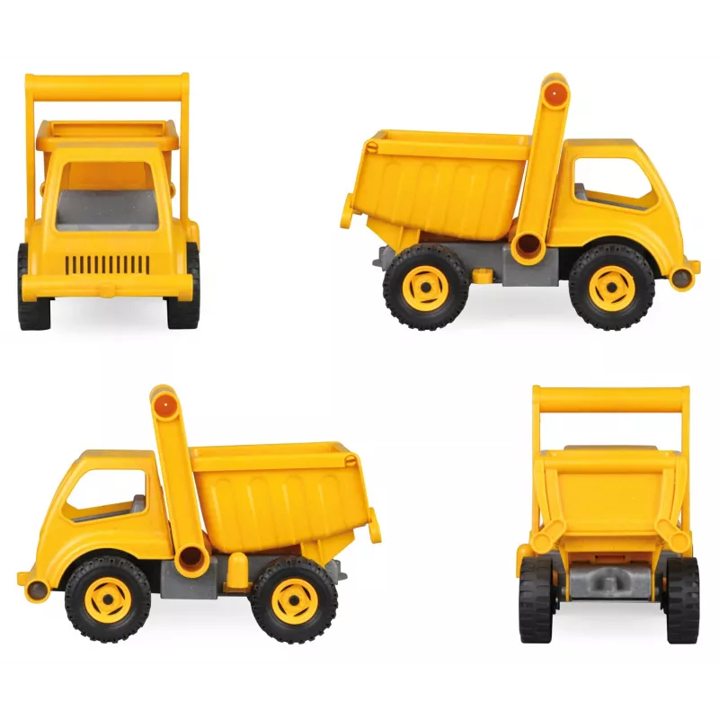 Lena EcoActives sklápačka, nákladné auto, sklápačka, 2 rok(y), plast, drevo, čierna, žltá