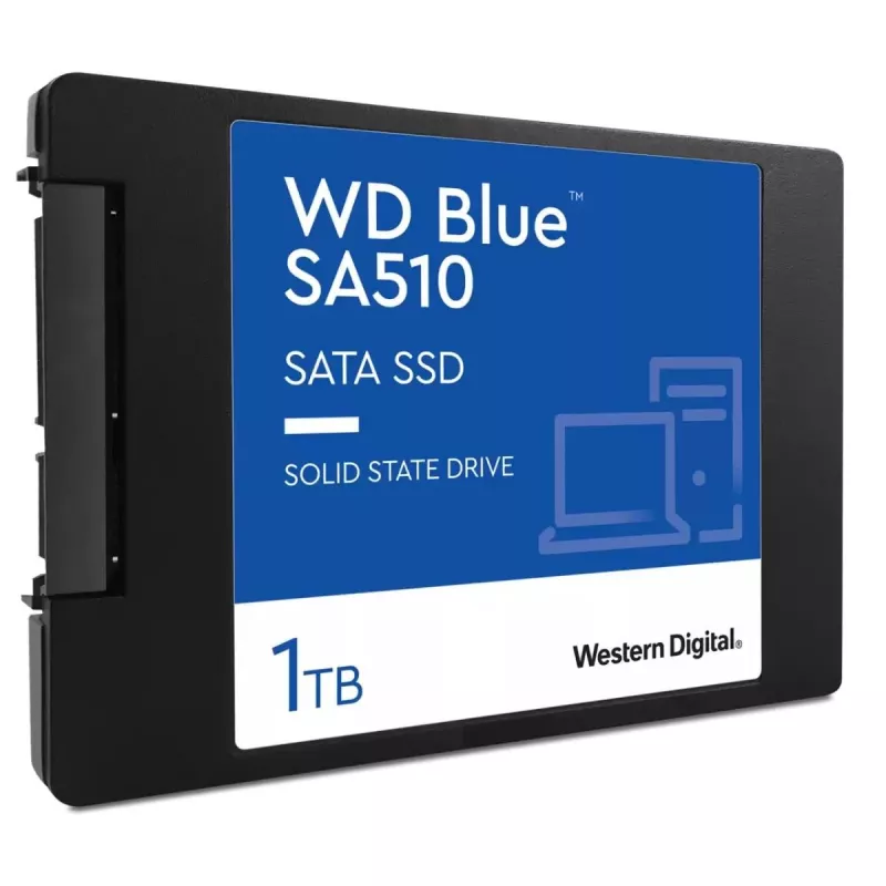 WESTERN DIGITAL SSD - WD Blue SA510 - 1 TB - SATA 6 Gb/s - 2,5 palca - 7 mm puzdro