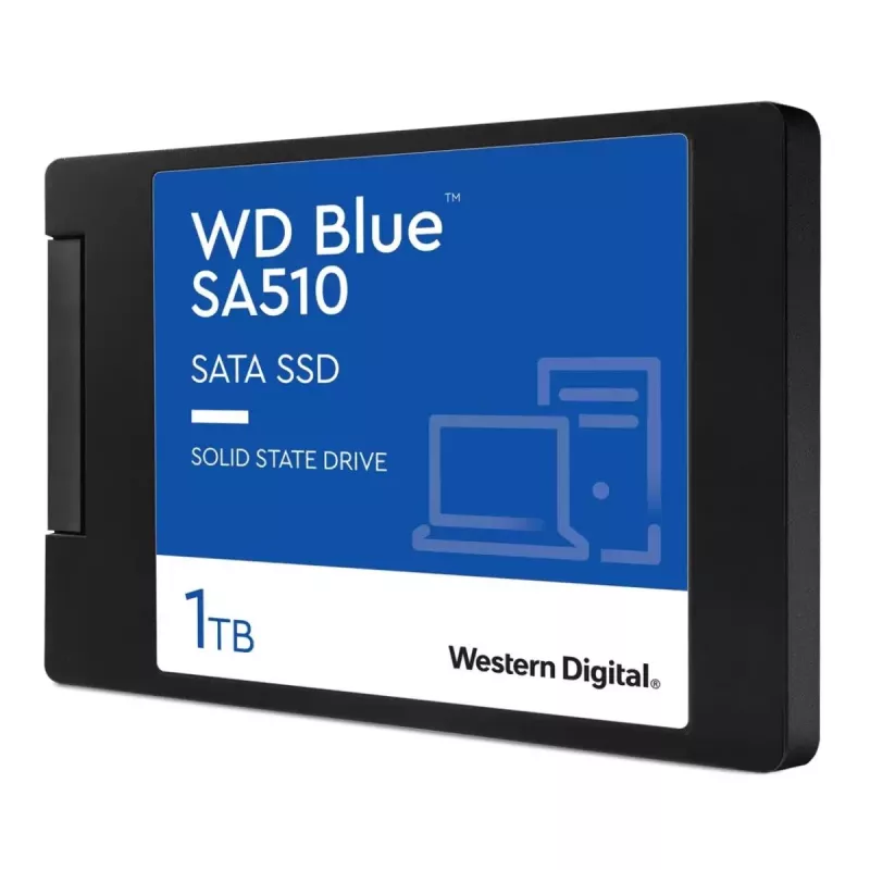 WESTERN DIGITAL SSD - WD Blue SA510 - 1 TB - SATA 6 Gb/s - 2,5 palca - 7 mm puzdro