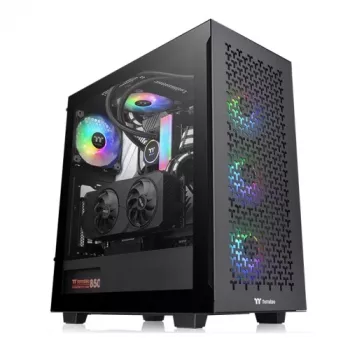 Thermaltake V350 TG ARGB Air Mid-Tower skriňa, čierna