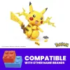 MEGA Pokémon stavebnica Pikachu (211 dielov) s 1 akčnou figúrkou pre deti