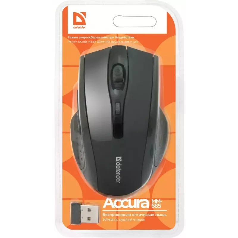 Myš Defender Accura MM-665 RF Wireless
