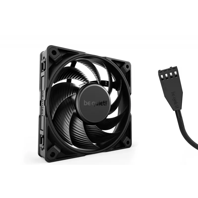 be quiet! SILENT WINGS PRO 4 | 120mm PWM skriňový ventilátor 12 cm čierny 1 kus