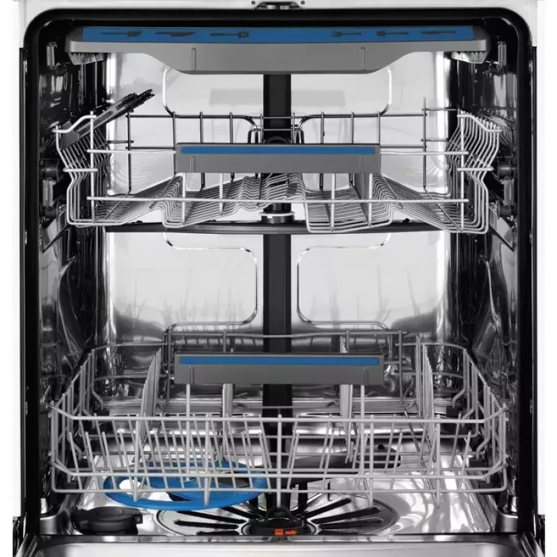 Electrolux vstavaná umývačka riadu EES848200L — 14 súprav riadu, 46 dB, AirDry, 8 programov, plne integrovaná 60 cm