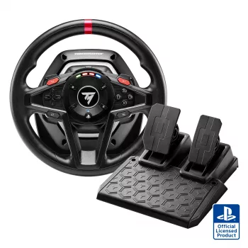 Thrustmaster T128 čierny USB volant + pedále analógový PC, PlayStation 4, PlayStation 5
