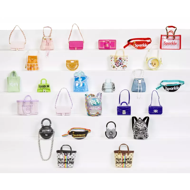 Rainbow High Accessories Studio Series 1, H Assortment v PDQ taška pre bábiky