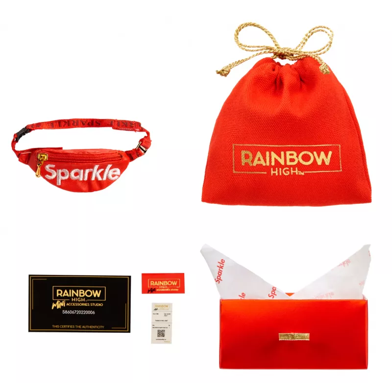 Rainbow High Accessories Studio Series 1, H Assortment v PDQ taška pre bábiky