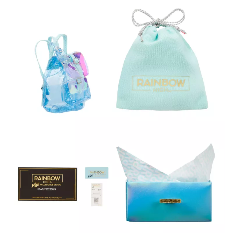 Rainbow High Accessories Studio Series 1, H Assortment v PDQ taška pre bábiky