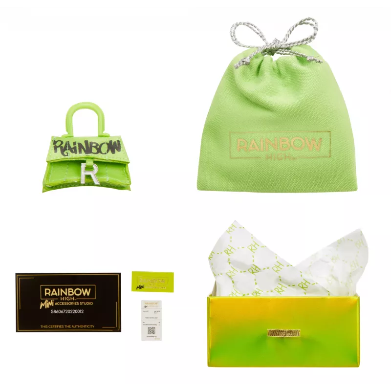 Rainbow High Accessories Studio Series 1, H Assortment v PDQ taška pre bábiky
