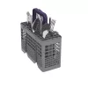 Slimline umývačka riadu Beko BDFS15020X, 10 súprav riadu, 45 cm, 47 dB, 5 programov, invertorový motor