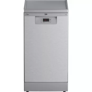 Slimline umývačka riadu Beko BDFS15020X, 10 súprav riadu, 45 cm, 47 dB, 5 programov, invertorový motor