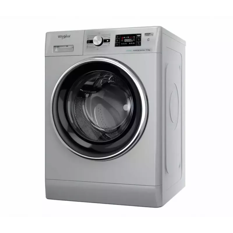 Whirlpool AWG 1114SD voľne stojaca priemyselná práčka s predným plnením, 11 kg, 1350 ot./min, strieborná