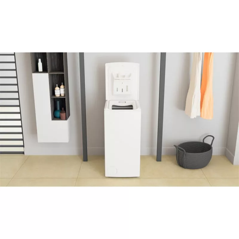 Whirlpool TDLR 6040L PL/N voľne stojaca práčka s horným plnením, 6 kg, 1000 ot./min, biela