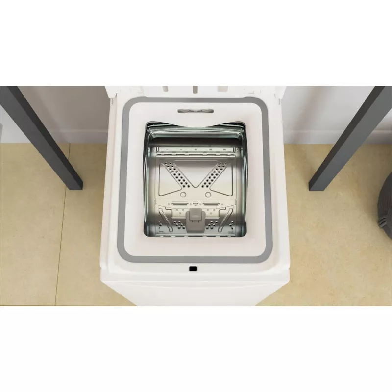 Whirlpool TDLR 6040L PL/N voľne stojaca práčka s horným plnením, 6 kg, 1000 ot./min, biela