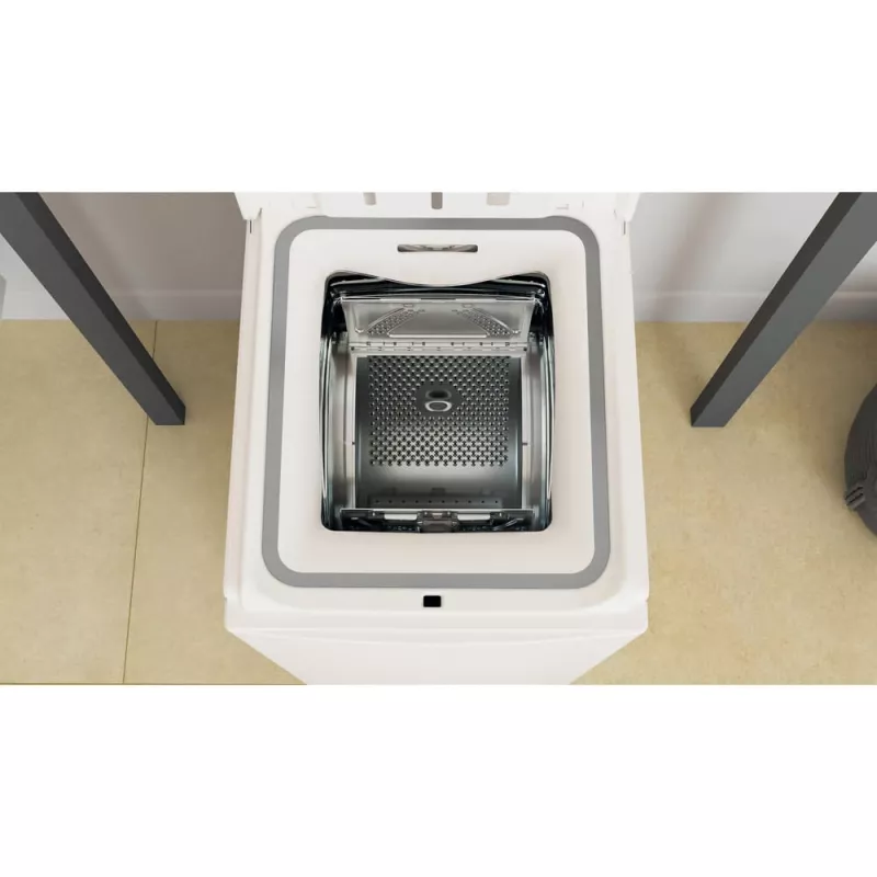 Whirlpool TDLR 6040L PL/N voľne stojaca práčka s horným plnením, 6 kg, 1000 ot./min, biela