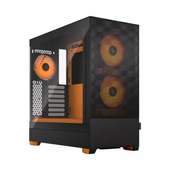 FRACTAL DESIGN Fractal Design Pop Air RGB oranžová Core Tg Clear Tint