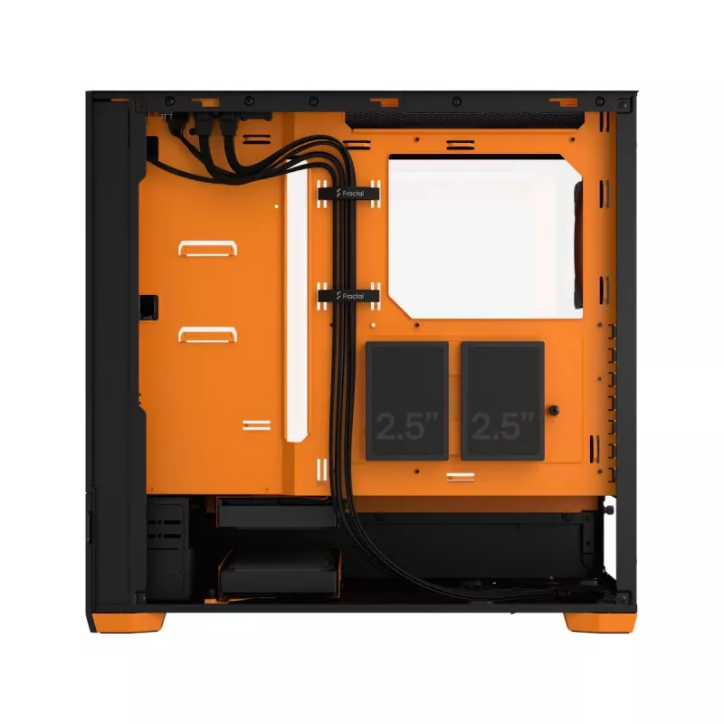 FRACTAL DESIGN Fractal Design Pop Air RGB oranžová Core Tg Clear Tint
