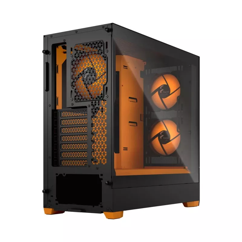 FRACTAL DESIGN Fractal Design Pop Air RGB oranžová Core Tg Clear Tint
