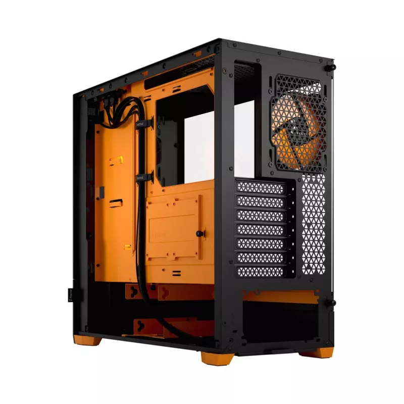 FRACTAL DESIGN Fractal Design Pop Air RGB oranžová Core Tg Clear Tint