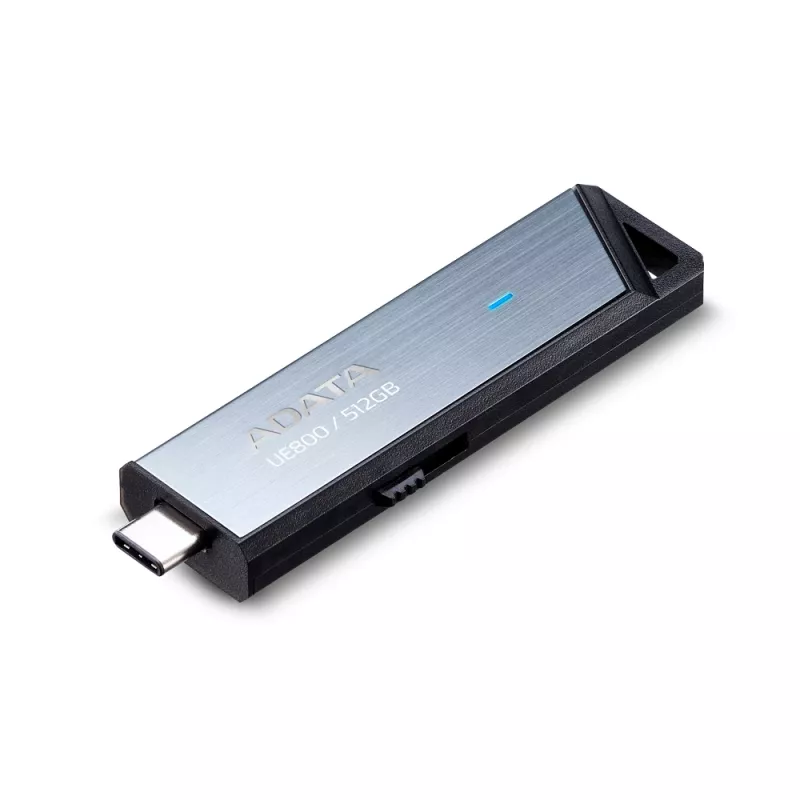 ADATA UE800 USB flash disk 512 GB USB Type-C 3.2 Gen 2 (3.1 Gen 2) strieborný