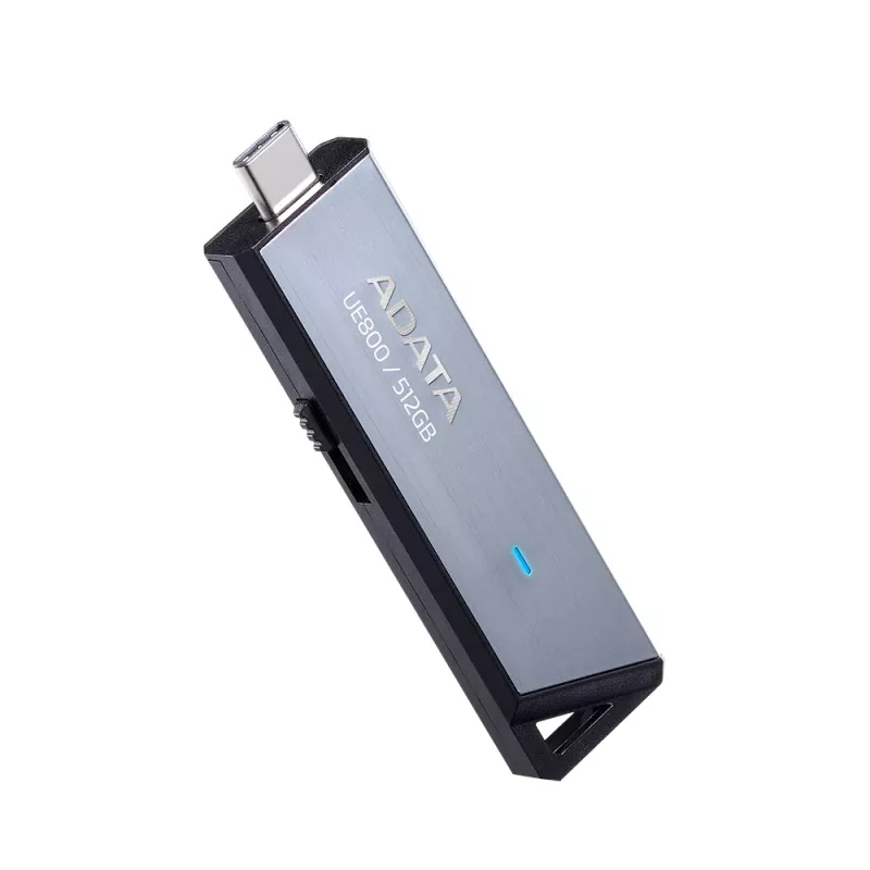 ADATA UE800 USB flash disk 512 GB USB Type-C 3.2 Gen 2 (3.1 Gen 2) strieborný