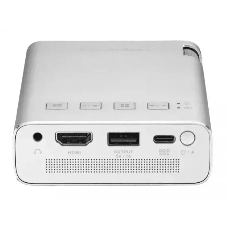 ASUS ZenBeam E1R Standard Throw projektor 200 ANSI lumenov LED WVGA (854x480) strieborný