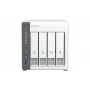 QNAP TS-433 NAS Tower ARM Cortex-A55 4 GB 0 TB QNAP QTS biely