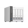QNAP TS-433 NAS Tower ARM Cortex-A55 4 GB 0 TB QNAP QTS biely