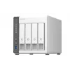QNAP TS-433 NAS Tower ARM Cortex-A55 4 GB 0 TB QNAP QTS biely