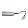 i-tec USB 3.0 USB-C/Thunderbolt 3x Display Metal Nano Dock s LAN + Power Delivery 100 W