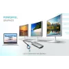 i-tec USB 3.0 USB-C/Thunderbolt 3x Display Metal Nano Dock s LAN + Power Delivery 100 W