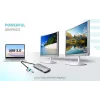 i-tec USB 3.0 USB-C/Thunderbolt 3x Display Metal Nano Dock s LAN + Power Delivery 100 W
