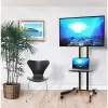 Techly ICA-TR23 mobilný stojan na TV s kolieskami, 32 – 70 palcov, 40 kg, s policou