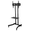 Techly ICA-TR23 mobilný stojan na TV s kolieskami, 32 – 70 palcov, 40 kg, s policou
