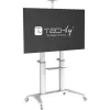 Techly ICA-TR49W multimediálny vozík/stojan biely pre plochý displej