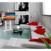 Techly ICA-TR49W multimediálny vozík/stojan biely pre plochý displej