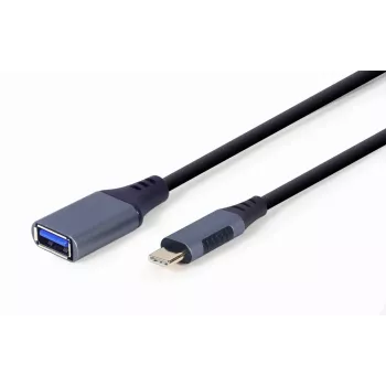 GEMBIRD USB 3.0 OTG kábel Type-C na USB Type-A (CM/AF), Space Gray