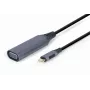 GEMBIRD USB Type-C na VGA zobrazovací adaptér, 15 cm, Space Gray