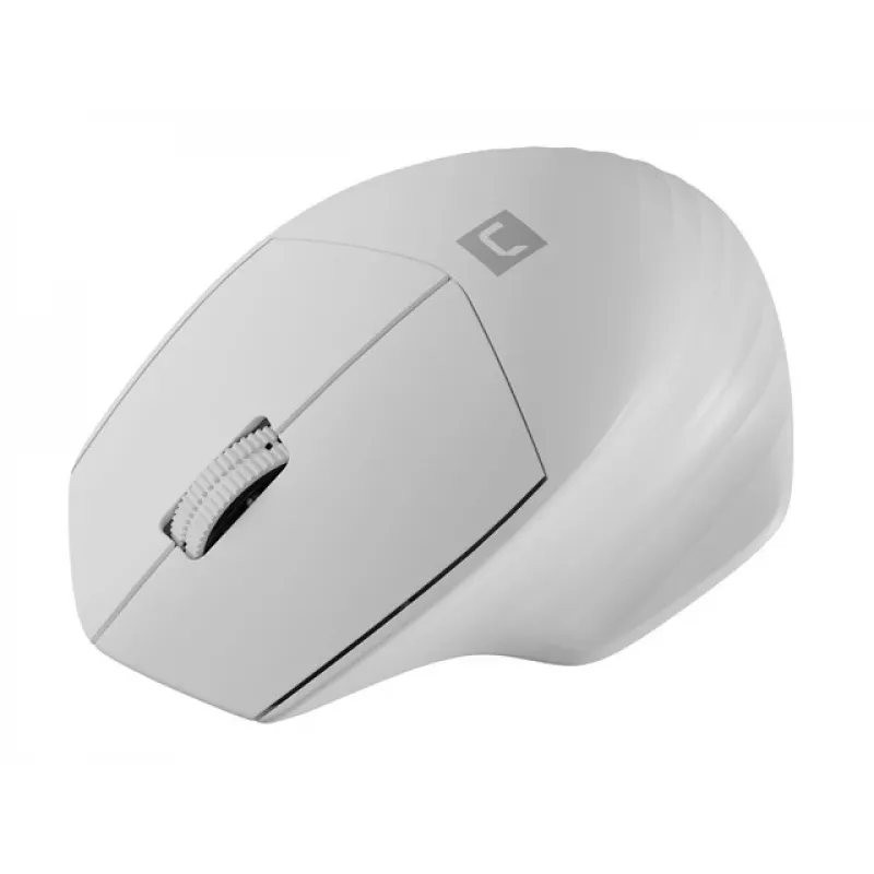 Bezdrôtová Bluetooth optická myš NATEC Siskin 2 — 1600 DPI, Bluetooth 5.0, pravá ruka, biela