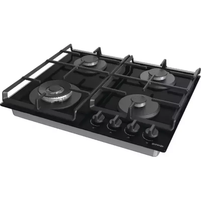 Gorenje GTW641EB varná doska čierna vstavaná 60 cm plyn 4 zóny