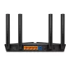 TP-Link AX1800 Dual-Band Wi-Fi 6 router, Wi-Fi 6 (802.11ax), dvojpásmový (2,4 GHz / 5 GHz), Ethernet LAN, čierny, stolný router