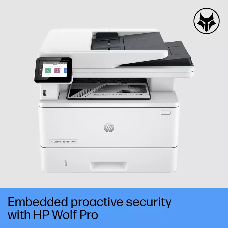 Multifunkčná tlačiareň HP LaserJet Pro MFP 4102fdw laser mono tlač