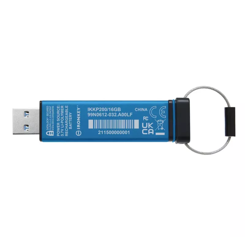 USB flash disk Kingston 16 GB USB Type-A IronKey Keypad 200