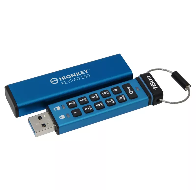 USB flash disk Kingston 16 GB USB Type-A IronKey Keypad 200