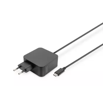Notebookový napájací zdroj USB-C Digitus DA-10071 65W interiérový AC čierny