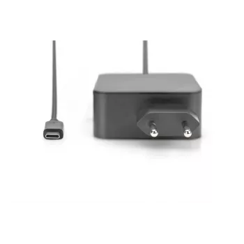 Notebookový napájací zdroj USB-C Digitus DA-10071 65W interiérový AC čierny
