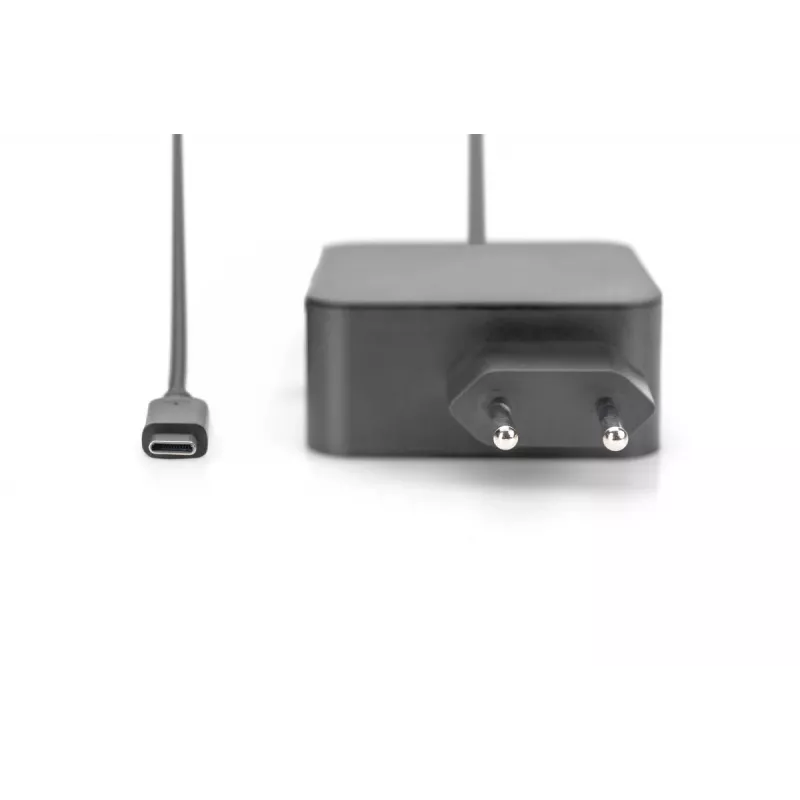 Notebookový napájací zdroj USB-C Digitus DA-10071 65W interiérový AC čierny